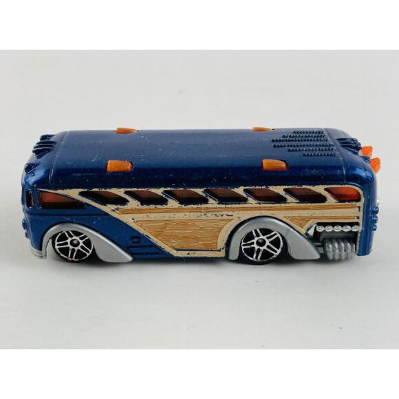 Hot Wheels 2000 Surfin' School Bus Woody Loose 1:64 Scale Collectible Malaysia - Picture 1 of 10